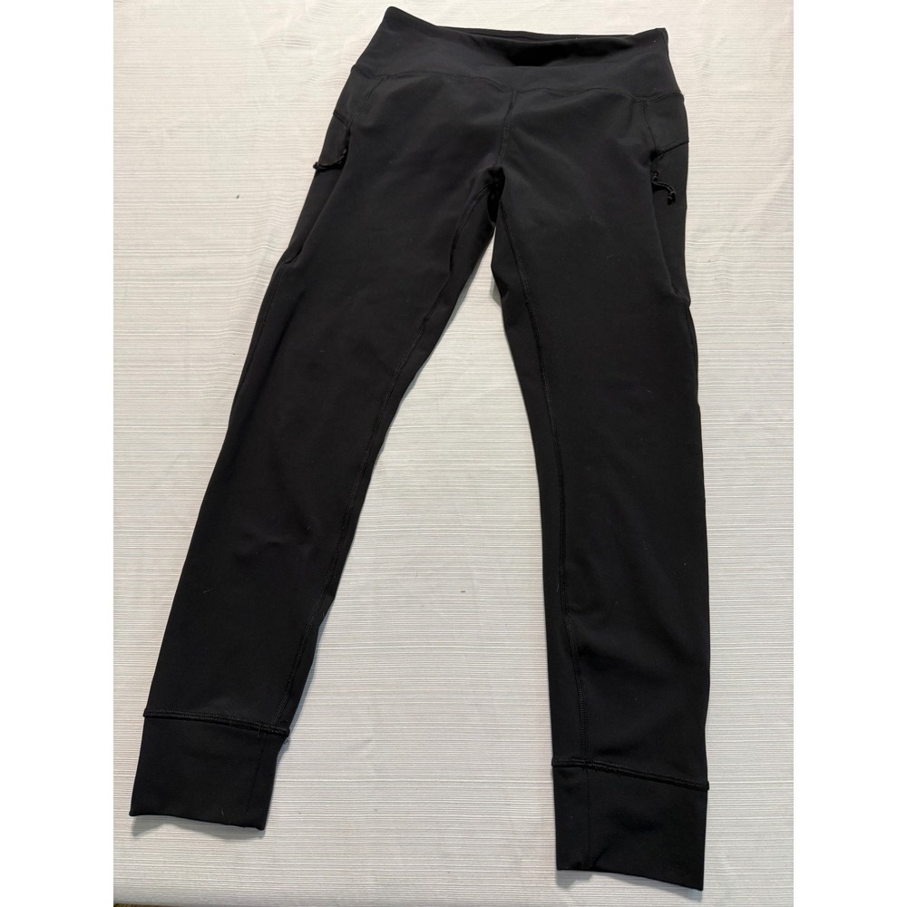 Avalanche Outdoor Supply Co Womens Black Performance Leggings Pockets Large
